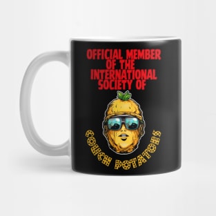 Official Member Of the International Society of Couch Potatoes Mug